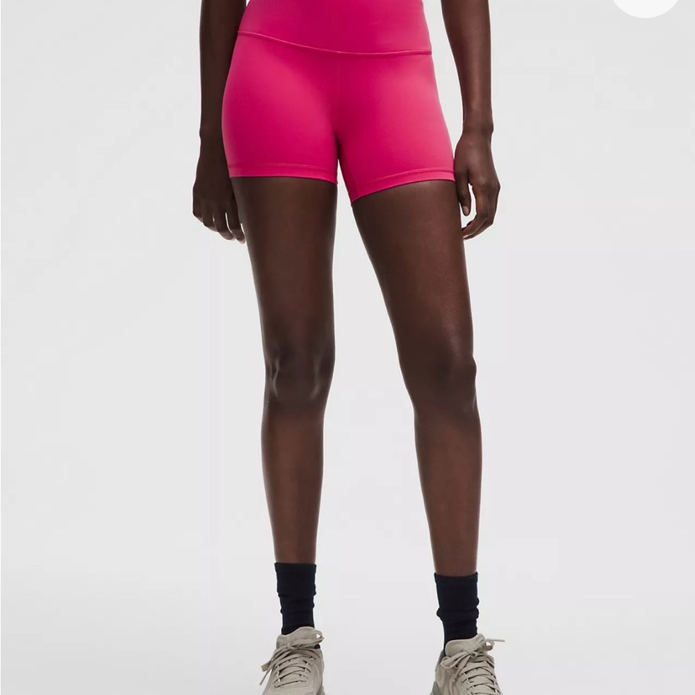 Lululemon Pink Align High Rise Short 4”